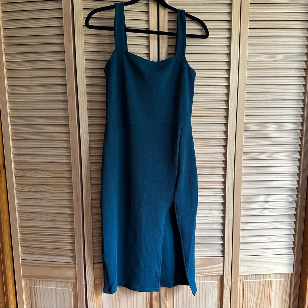 NWT SHEIN Emerald Green Mini Dress